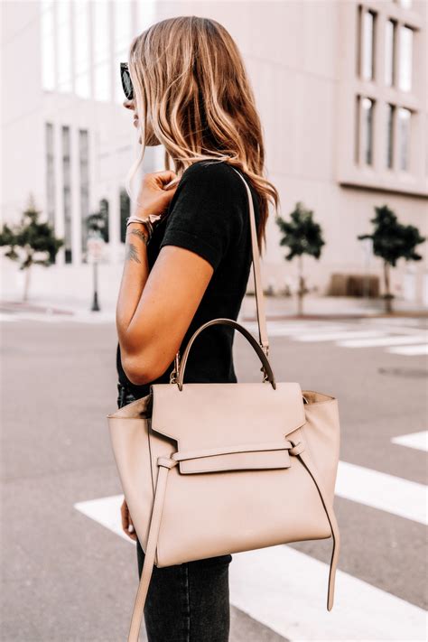 celine belt bag mini beige|Celine mini luggage tote bag.